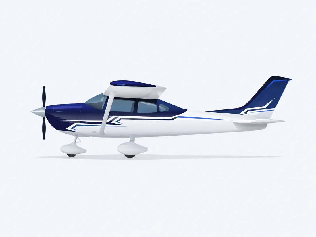 Single-engine airplane
